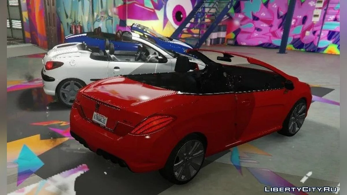 标致308CC第二阶段2012 [附加] 1.0 / GTA 5