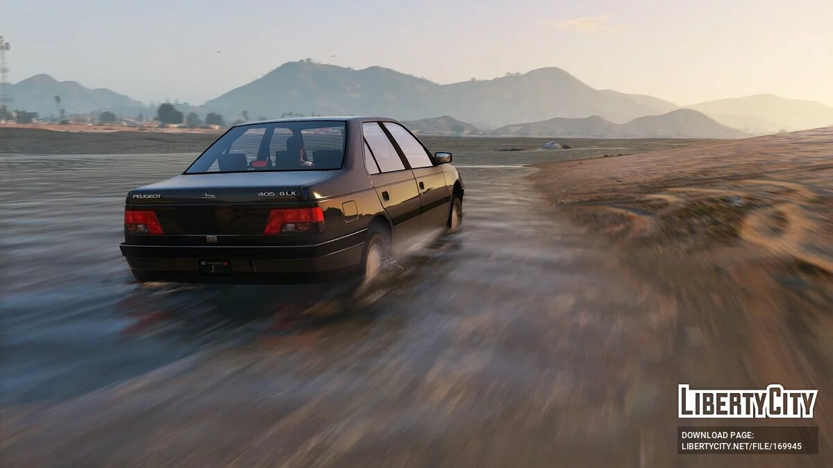 Peugeot 405 GLX [Añadir | Extras] 1.2 (Final) / GTA 5