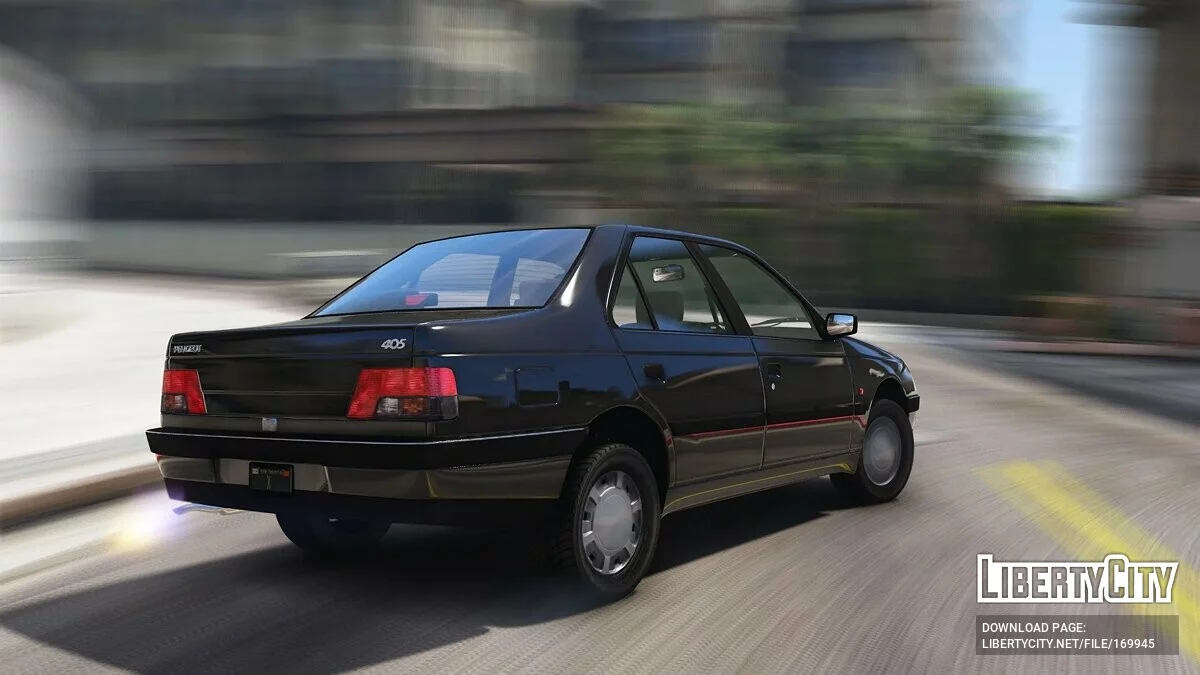 Peugeot 405 GLX [Añadir | Extras] 1.2 (Final) / GTA 5
