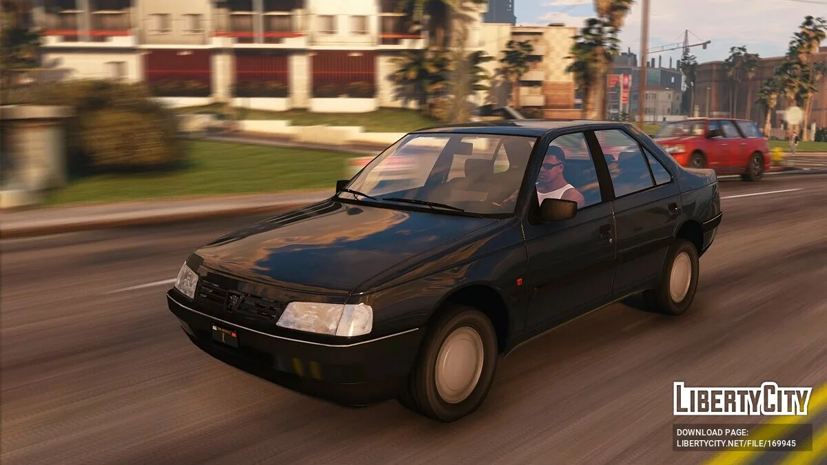 Peugeot 405 GLX [Añadir | Extras] 1.2 (Final) / GTA 5