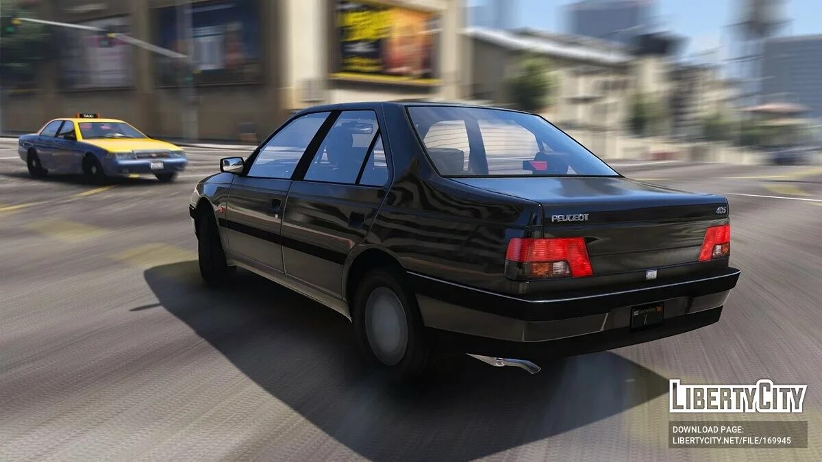 Peugeot 405 GLX [Añadir | Extras] 1.2 (Final) / GTA 5
