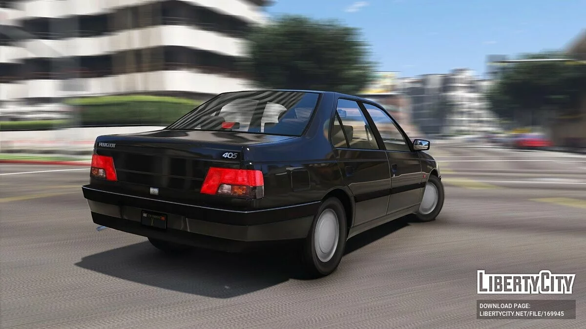 Peugeot 405 GLX [Añadir | Extras] 1.2 (Final) / GTA 5