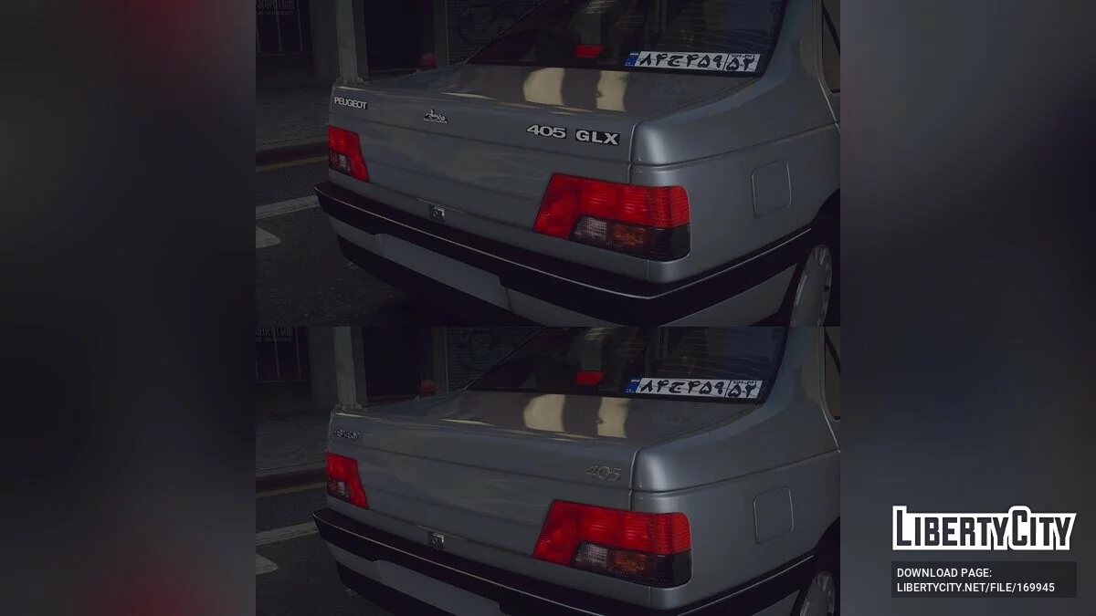 Peugeot 405 GLX [Añadir | Extras] 1.2 (Final) / GTA 5