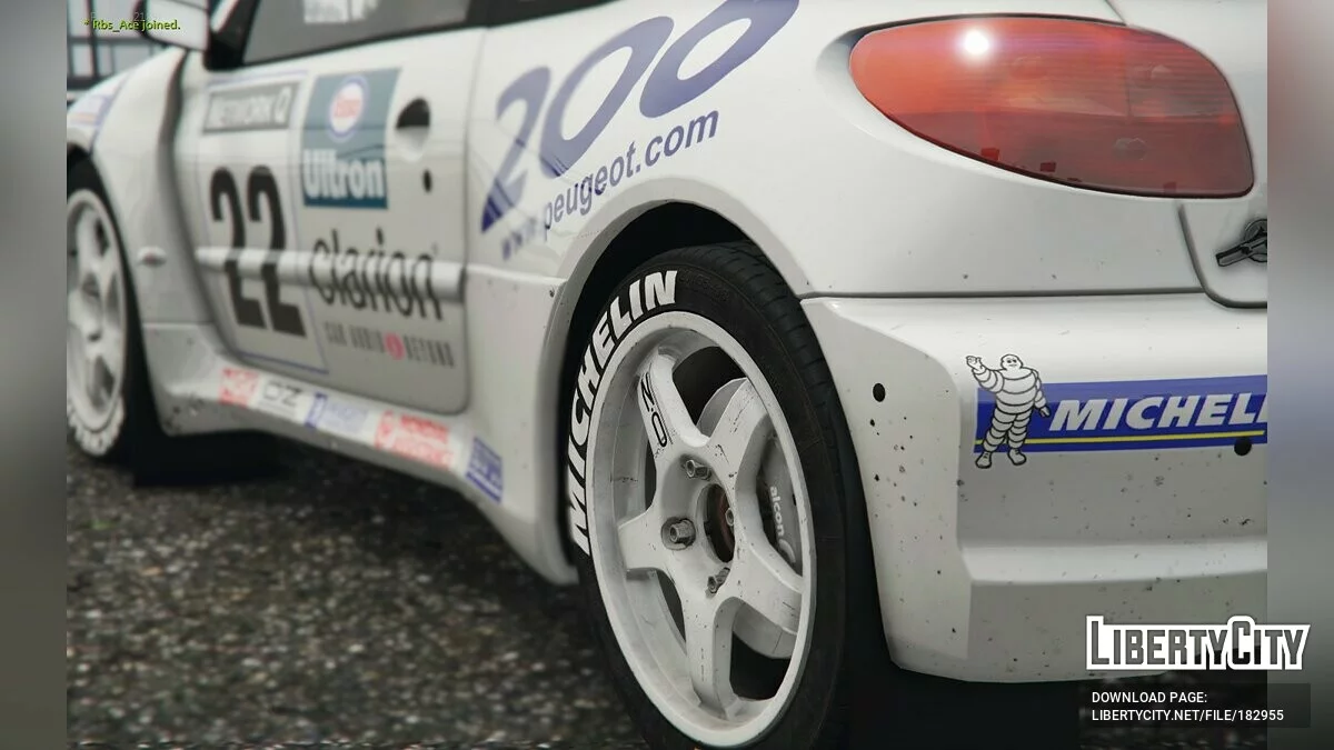 Peugeot 206 WRC v1.0 / GTA 5