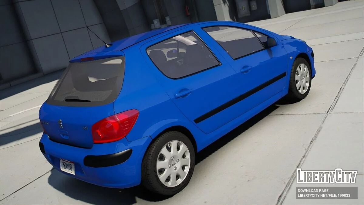 Peugeot 307 1.4 16V PACK BOSS 2009 FINAL / GTA 5