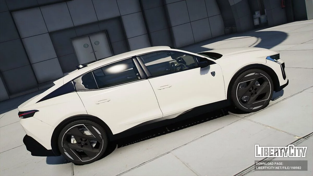 Peugeot 408 GT Hydride 2023 v1.1 / GTA 5