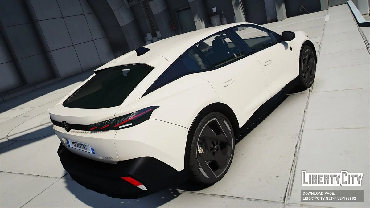 Peugeot 408 GT Hydride 2023 v1.1 / GTA 5