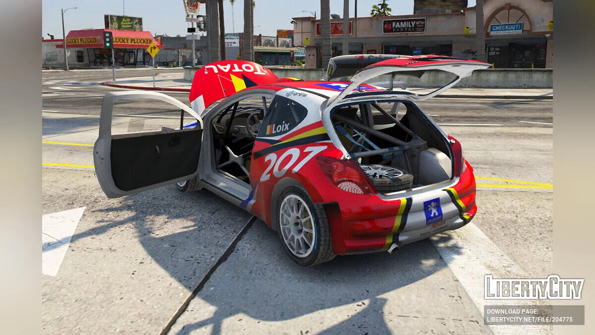 Peugeot 207 S2000 EVO v1.0 / GTA 5