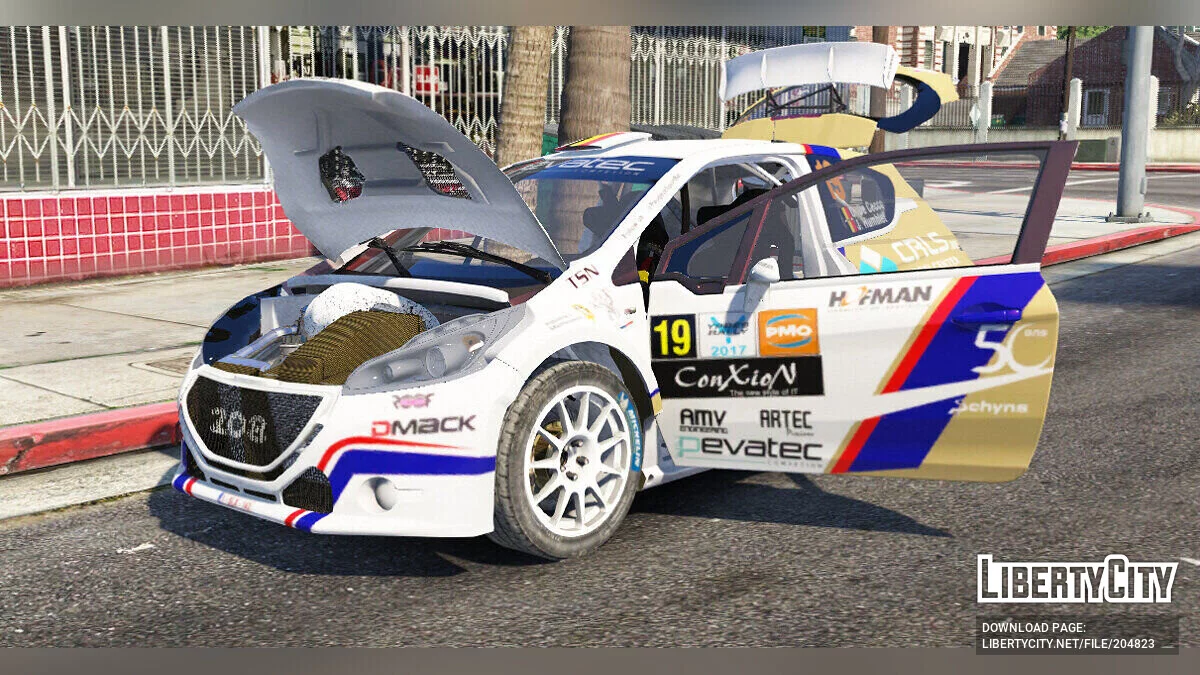Peugeot 208 R5 v1.0 / GTA 5