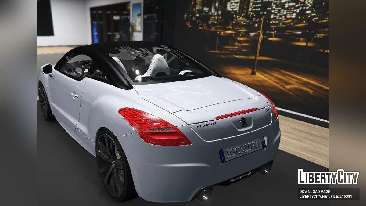Peugeot RCZ 1.6 THP 200CH 2013 v1.2 / GTA 5