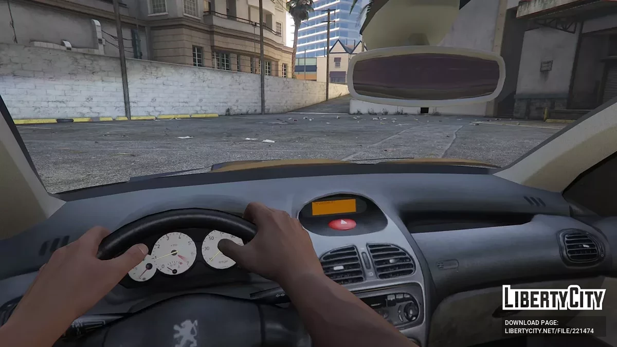 Peugeot 206 For GTA V Enhanced v1.0 / GTA 5