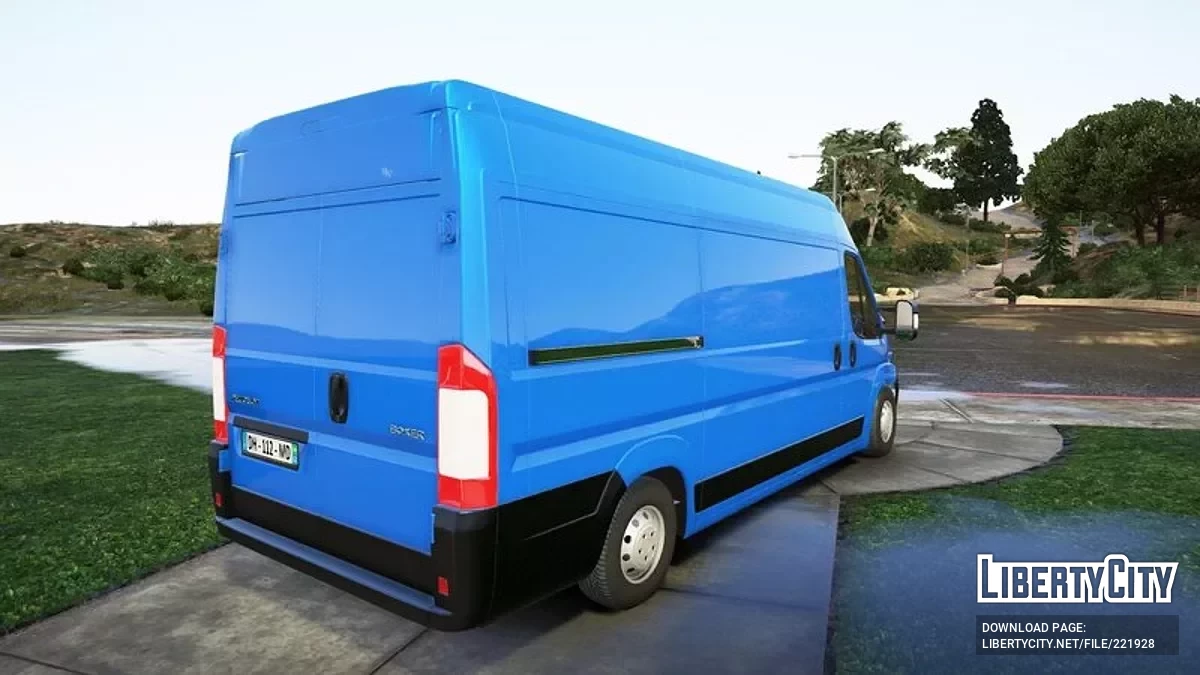 Peugeot Boxer Maxi Van / GTA 5