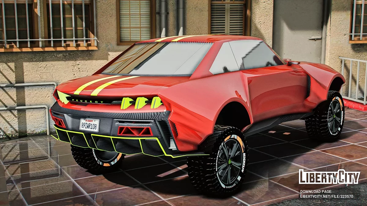 Peugeot E Legend WideBody Electrico / GTA 5