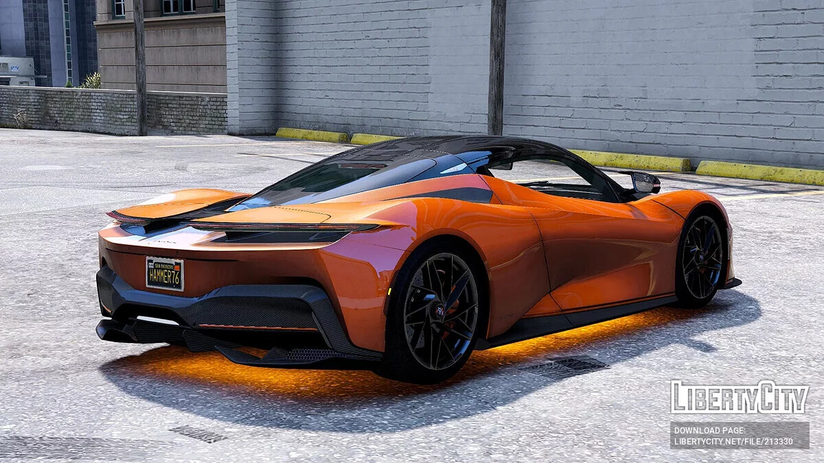 Pininfarina Battista v1.0 / GTA 5