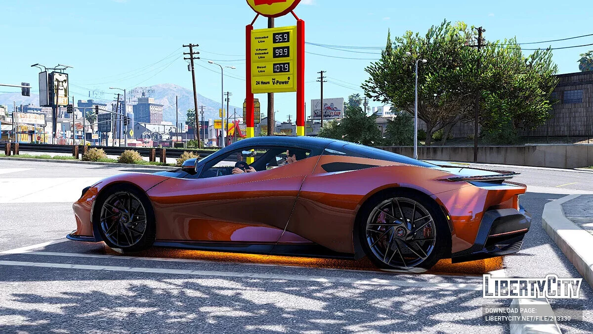 Pininfarina Battista v1.0 / GTA 5