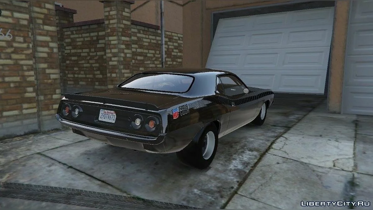 Plymouth Barracuda - Rápido 7 [Añadir / Reemplazar] 1.0 / GTA 5