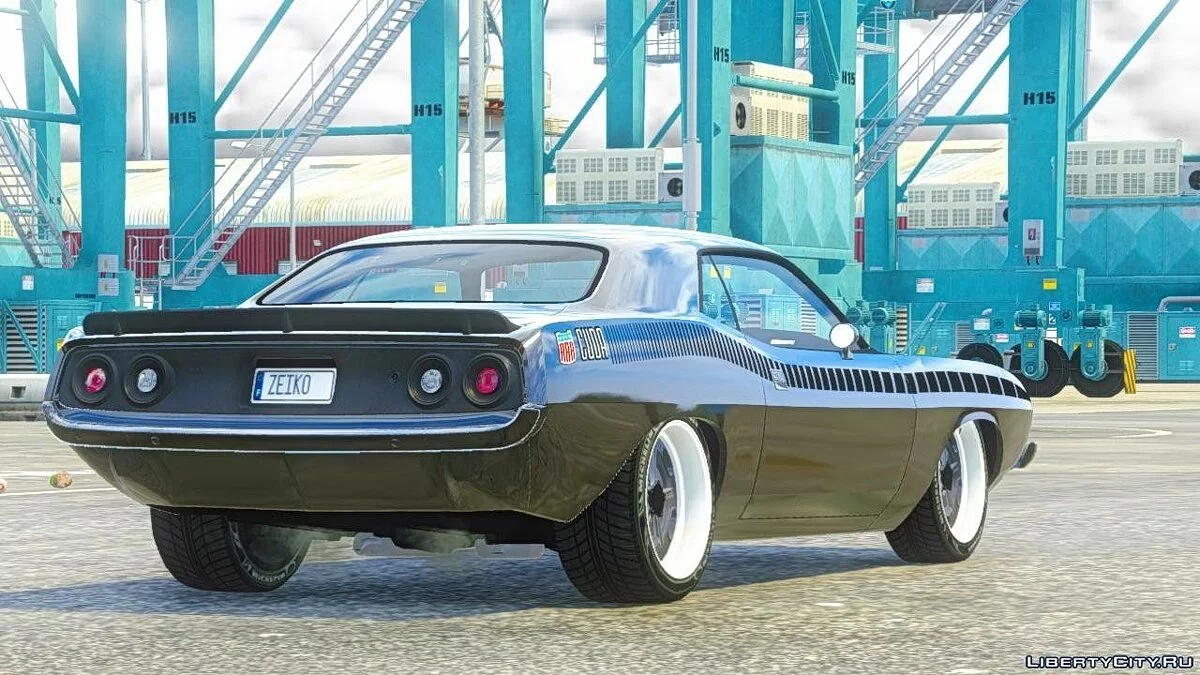Plymouth Barracuda - Fast 7 [Add-On / Replace] 1.1 / GTA 5