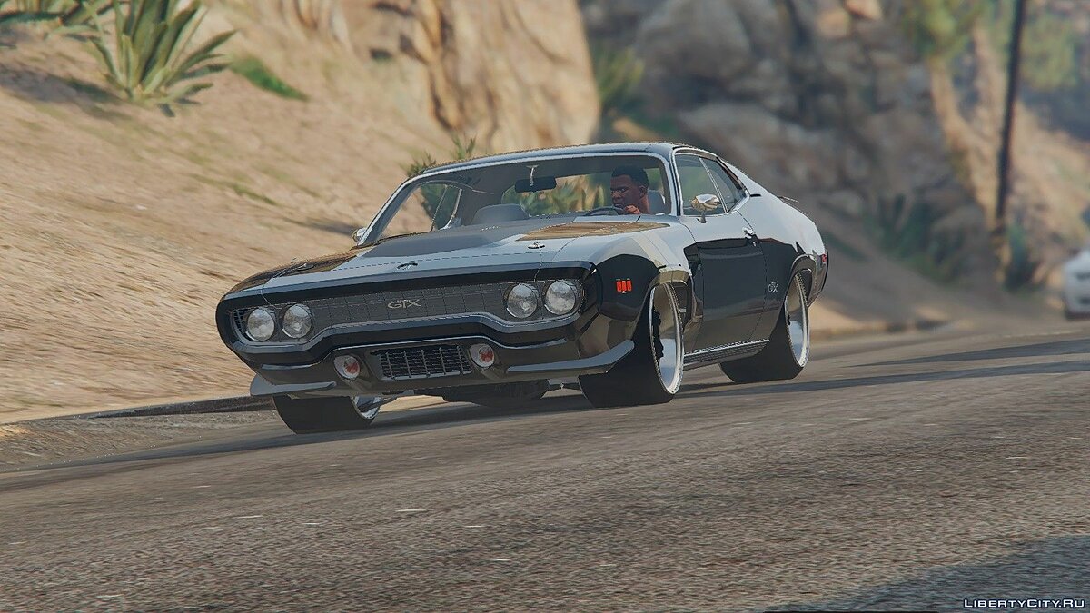 Plymouth gtx для гта 5 фото 7