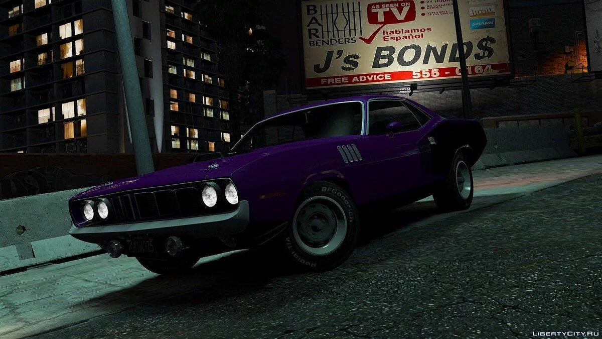 1971 Plymouth Hemi Cuda [Додаток / Заміна | HQ] 1.0 / GTA 5