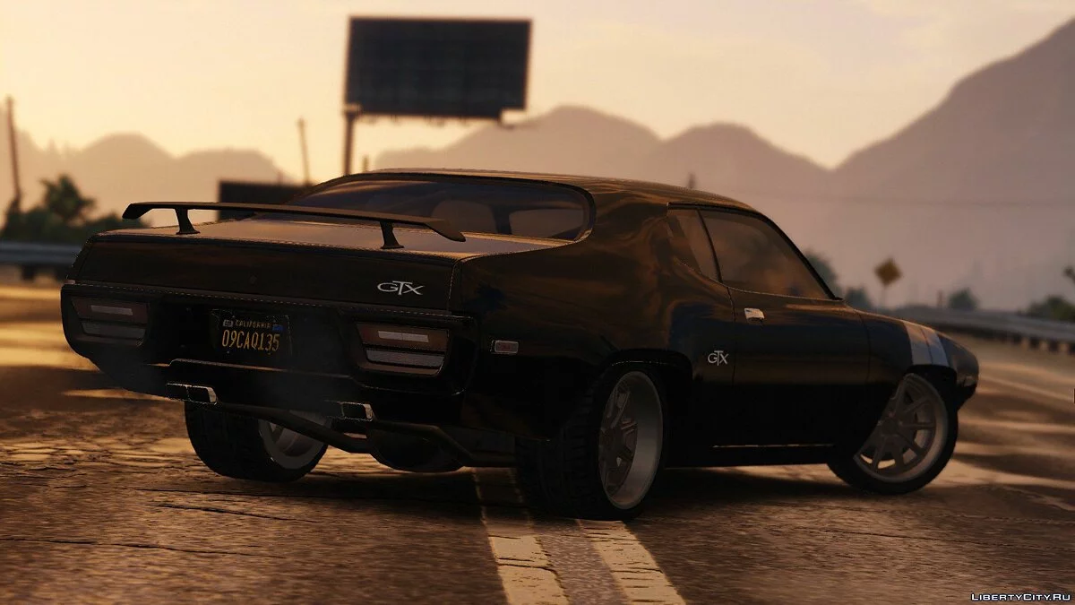 Plymouth RoadRunner GTX 440 de 1971 (Destin et la Furieuse) [Add-On/Remplacer] 1.0 / GTA 5