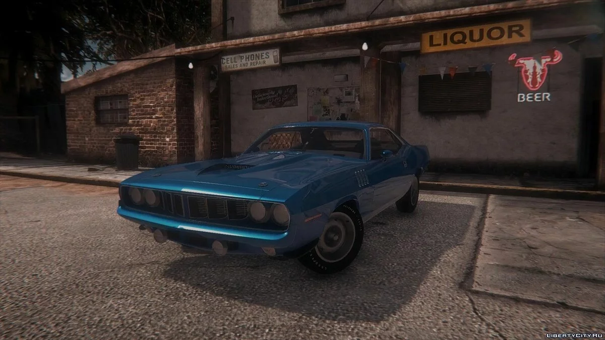 Plymouth Hemi Cuda 1970 v1.1 / جي تي أي 5