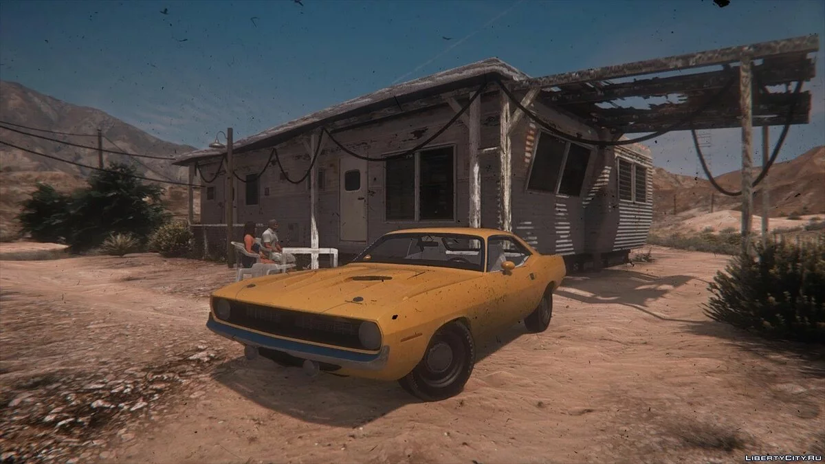 Plymouth Hemi Cuda 1970 v1.1 / جي تي أي 5