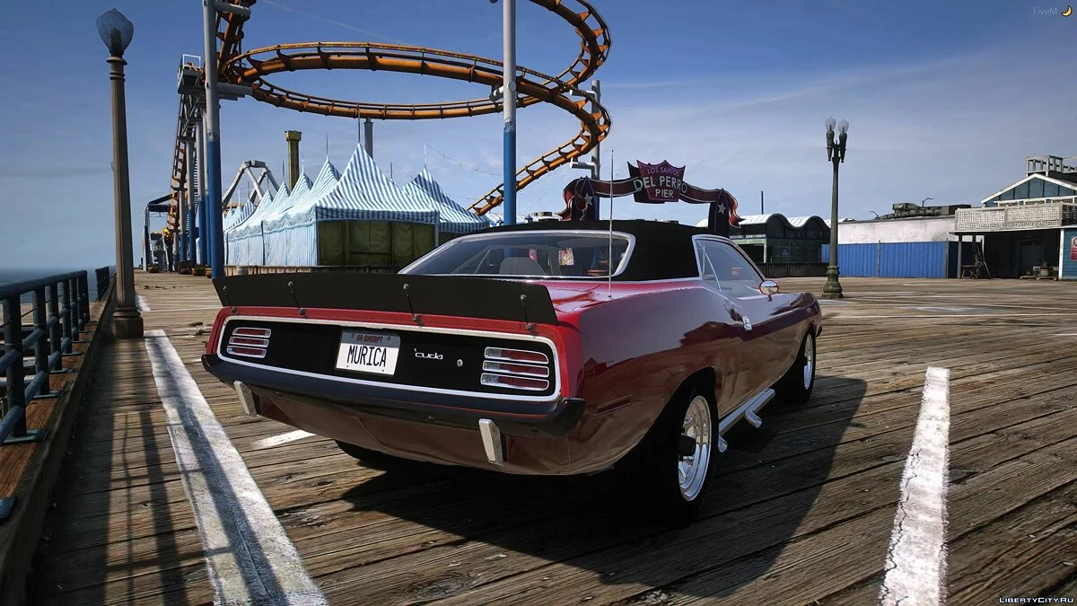 Plymouth Hemi Cuda 1970 v1.1 / جي تي أي 5