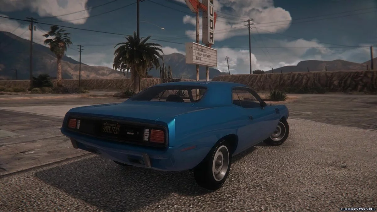 Plymouth Hemi Cuda 1970 v1.1 / جي تي أي 5
