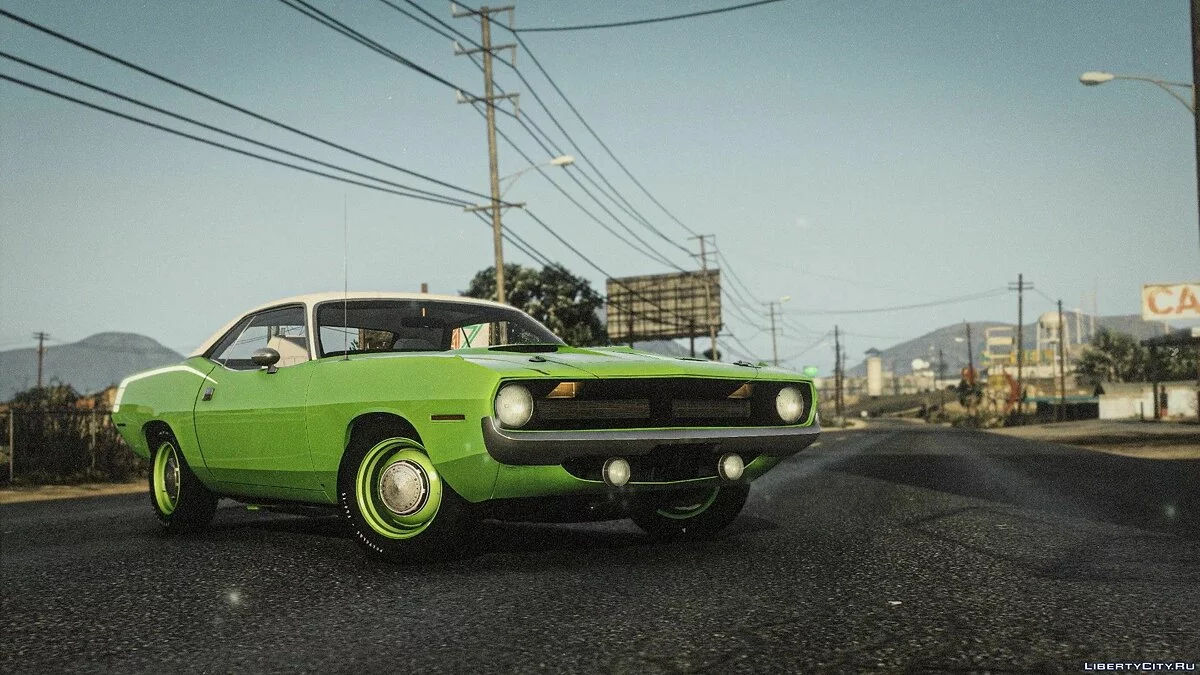 Plymouth Hemi Cuda 1970 v1.1 / جي تي أي 5
