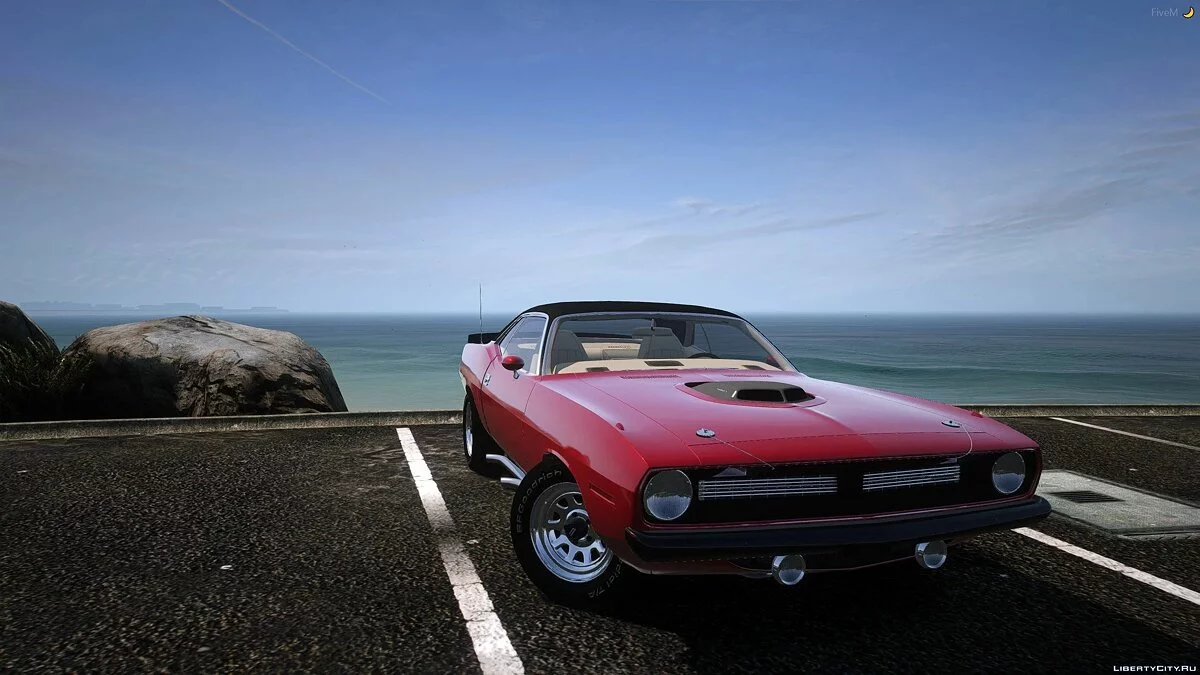 Plymouth Hemi Cuda 1970 v1.1 / جي تي أي 5