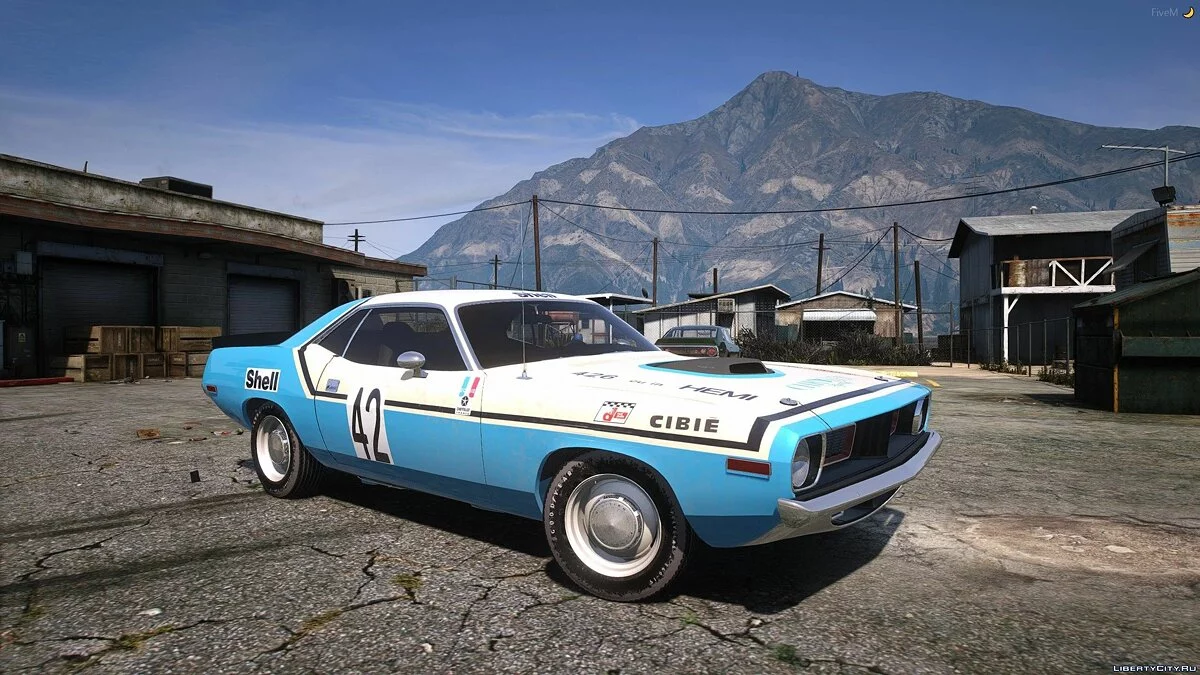 Plymouth Hemi Cuda 1970 v1.1 / جي تي أي 5