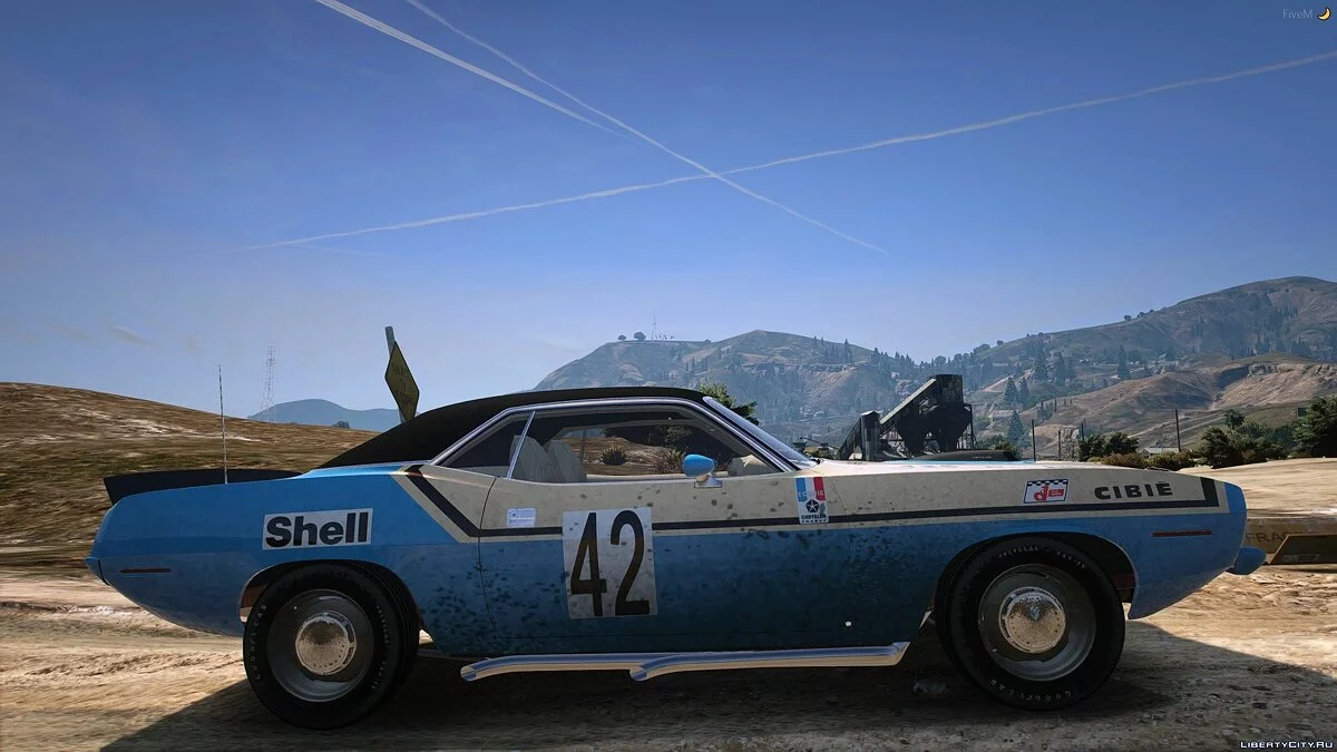 Plymouth Hemi Cuda 1970 v1.1 / جي تي أي 5