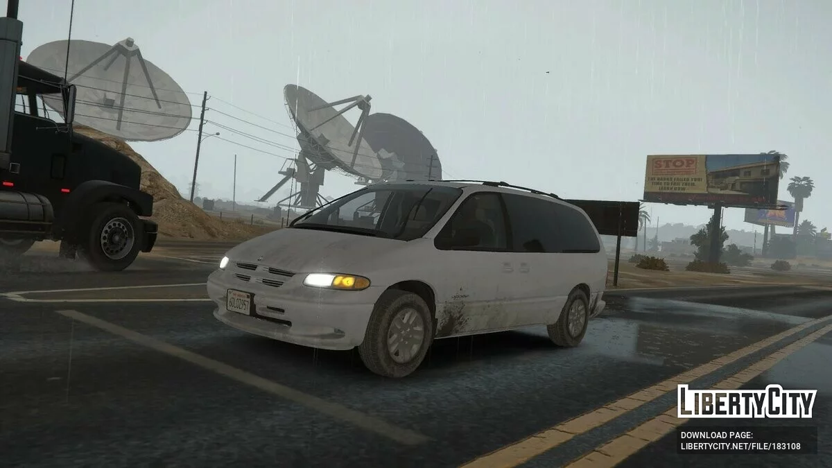 1996 Plymouth/Dodge Voyager/Grand Caravan [Додаток | VehFuncsV | Екстри | LODs] 1.0 / GTA 5