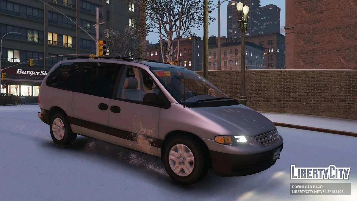 1996 Plymouth/Dodge Voyager/Grand Caravan [Додаток | VehFuncsV | Екстри | LODs] 1.0 / GTA 5