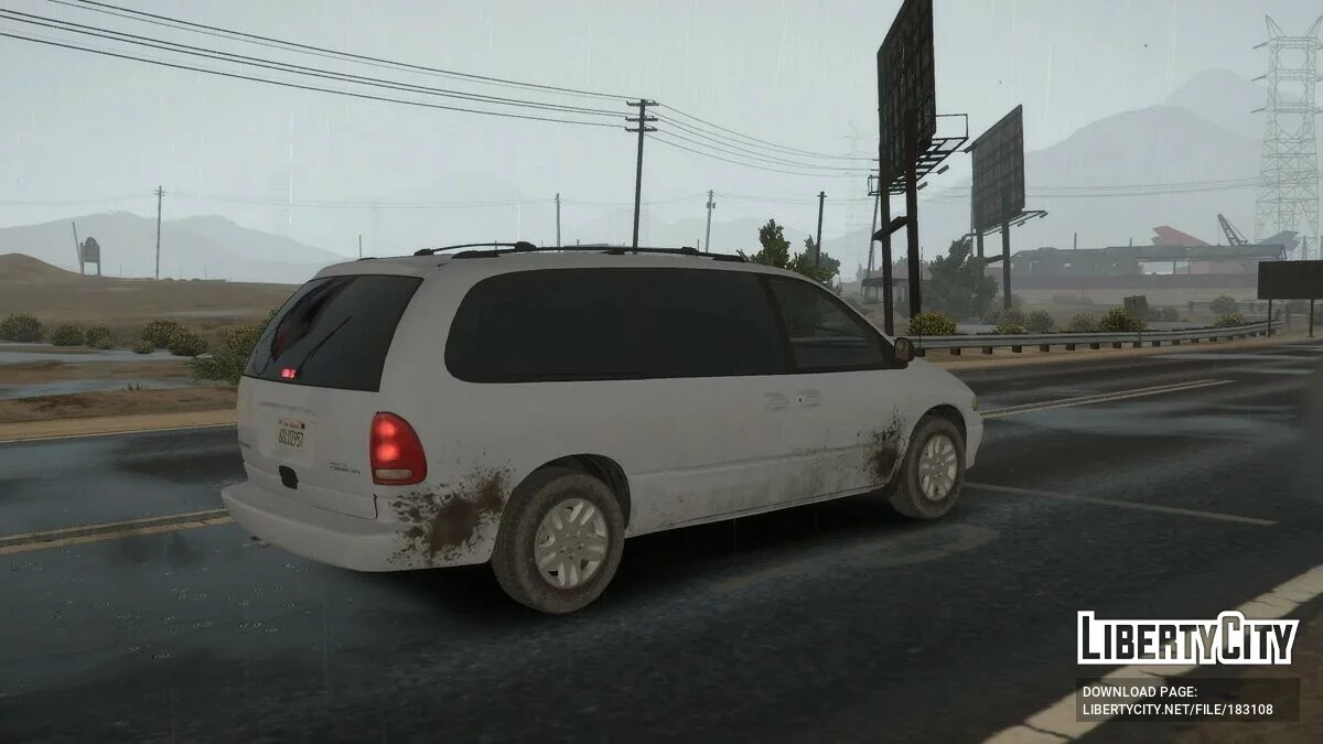 1996 Plymouth/Dodge Voyager/Grand Caravan [Додаток | VehFuncsV | Екстри | LODs] 1.0 / GTA 5