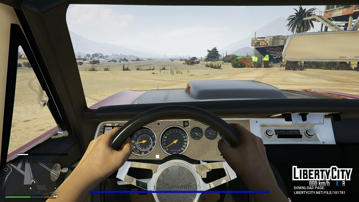 Plymouth Road Runner aus Fast and Furious 7 [Add-On | VehFuncs V] 0.1 / GTA 5