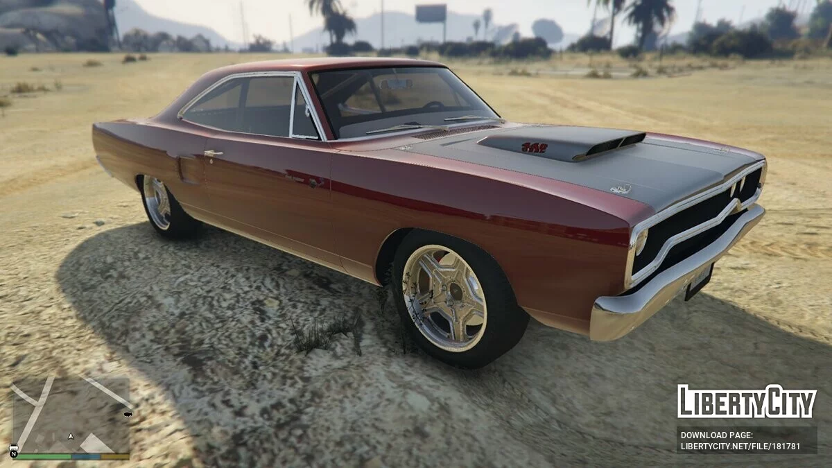 Plymouth Road Runner aus Fast and Furious 7 [Add-On | VehFuncs V] 0.1 / GTA 5