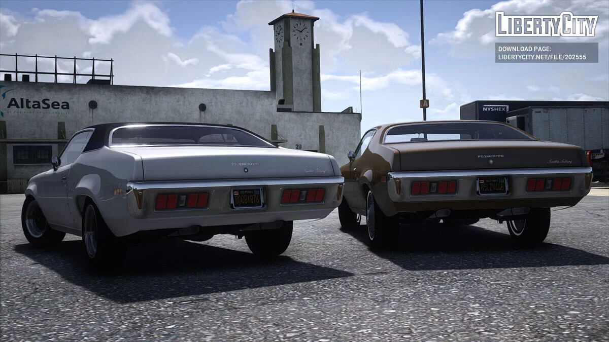 1971 Plymouth Satellite Sebring v1.1 / GTA 5