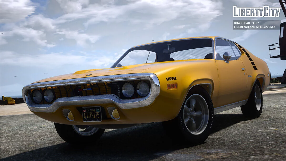 1971 Plymouth Satellite Sebring v1.1 / GTA 5