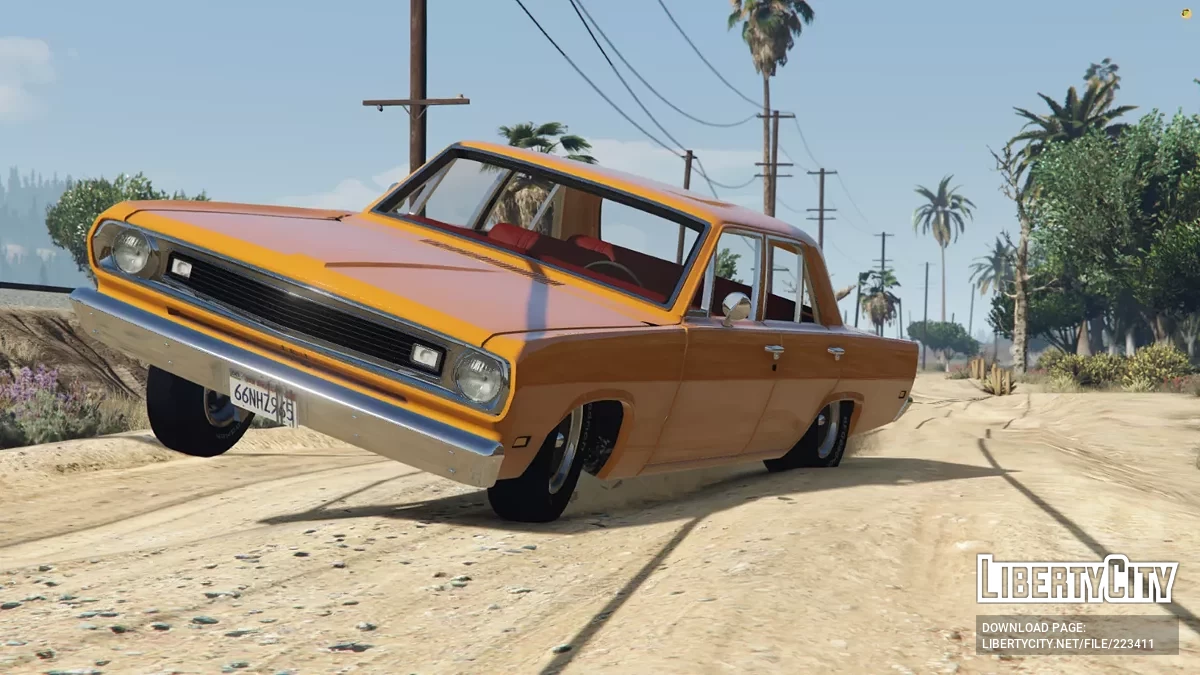 1970 Plymouth Valiant Sedan [Add-on/FiveM] 1.1 / GTA 5