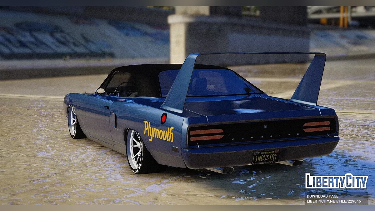 Plymouth Superbird Restomod [FiveM Ready, Engine Sounds] / GTA 5