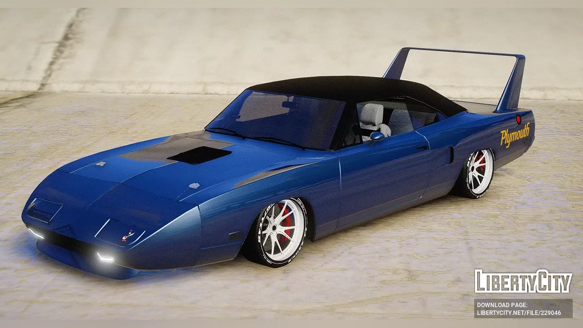 Plymouth Superbird Restomod [FiveM Ready, Engine Sounds] / GTA 5