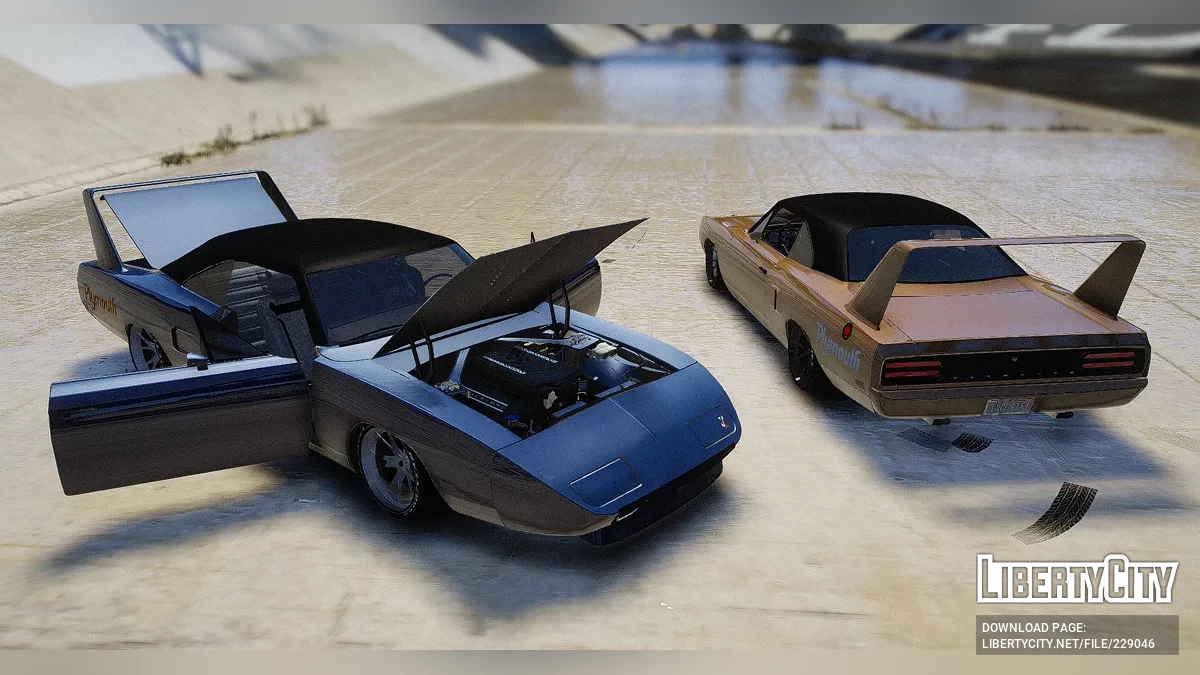 Plymouth Superbird Restomod [FiveM Ready, Engine Sounds] / GTA 5