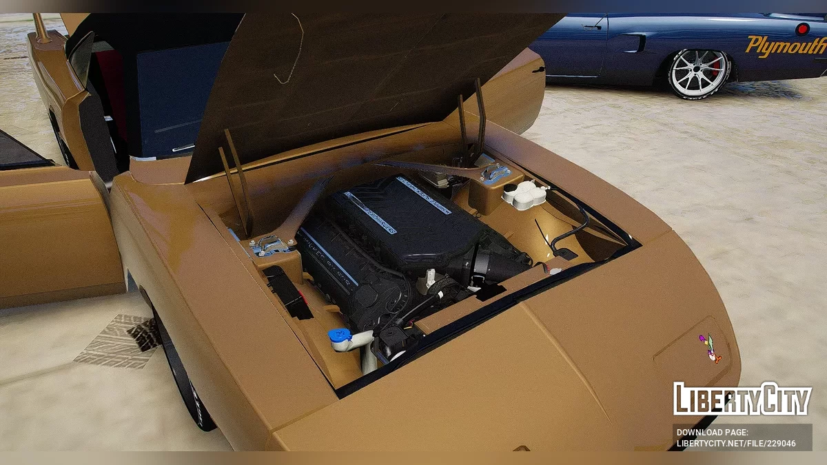 Plymouth Superbird Restomod [FiveM Ready, Engine Sounds] / GTA 5