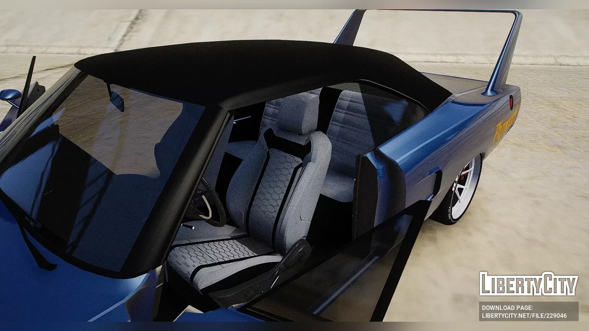 Plymouth Superbird Restomod [FiveM Ready, Engine Sounds] / GTA 5