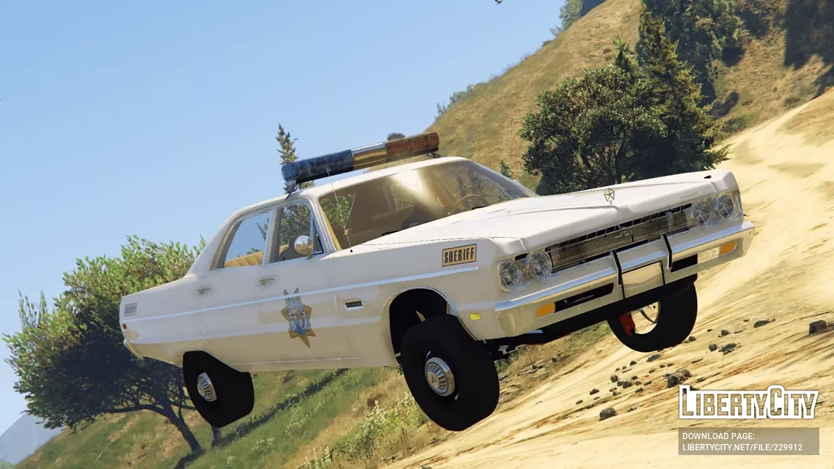 1969年普利茅斯愤怒轿车 v1.0 / GTA 5