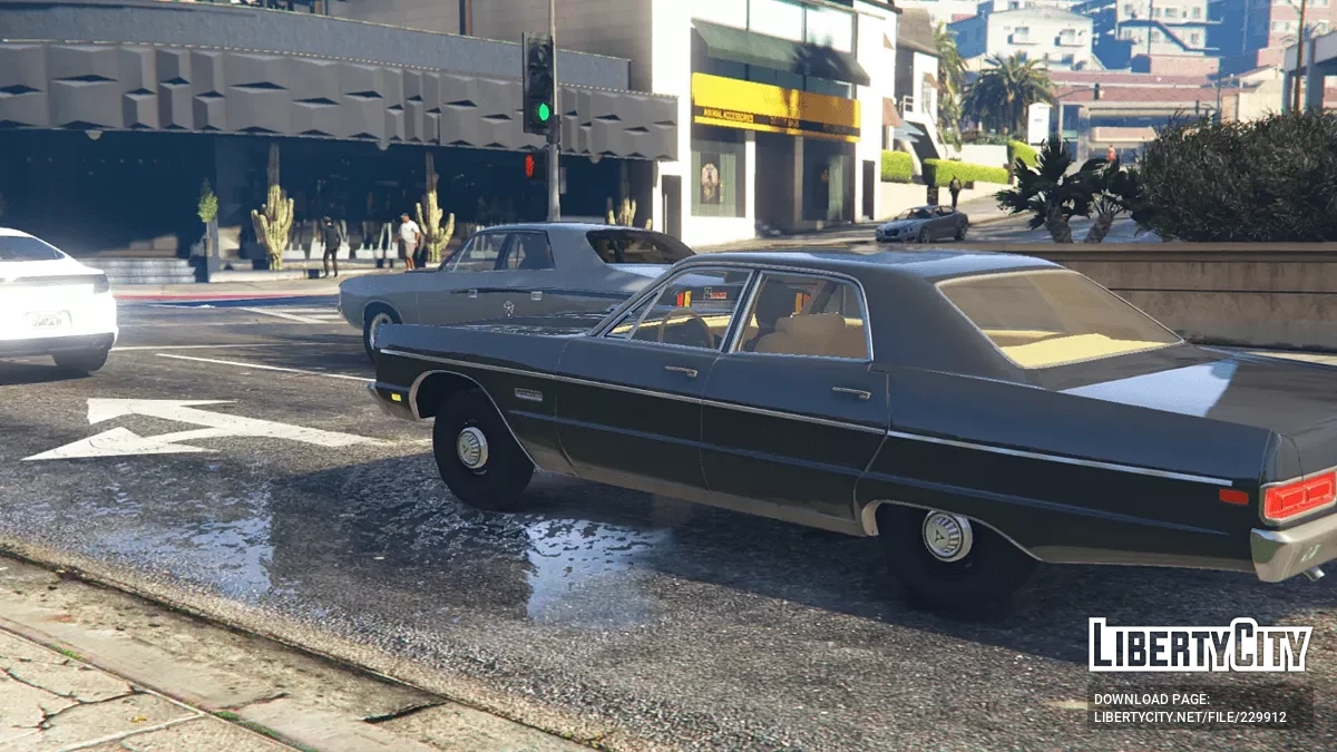 1969年普利茅斯愤怒轿车 v1.0 / GTA 5