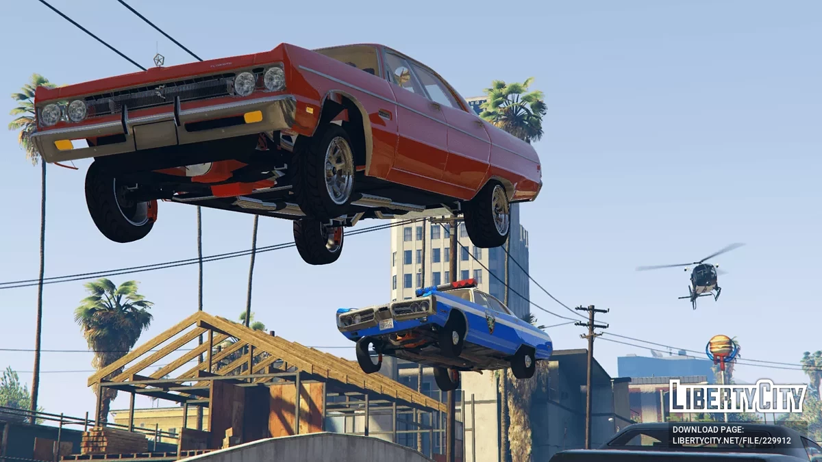 1969年普利茅斯愤怒轿车 v1.0 / GTA 5