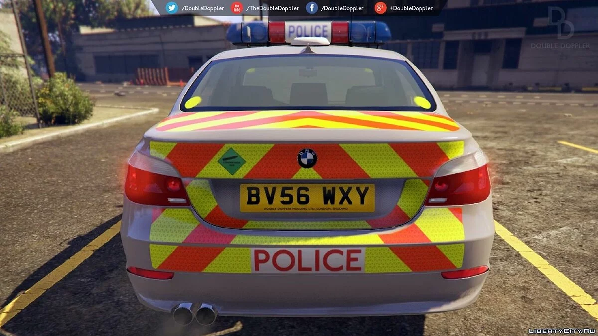 BMW 525D E60 Police (Sedan) / GTA 5