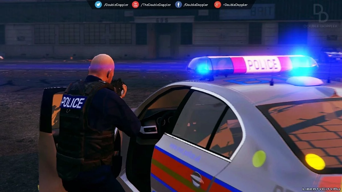 BMW 525D E60 Police (Sedan) / GTA 5